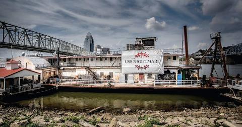 Only The Brave Should Board The World's Most Haunted Boat, Docked Right Here In Cincinnati