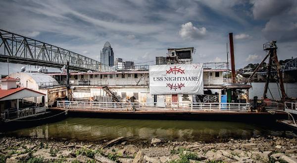 Only The Brave Should Board The World’s Most Haunted Boat, Docked Right Here In Cincinnati