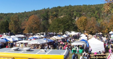 If There's One Fall Festival You Attend In Oklahoma, Make It The Robbers Cave Fall Festival