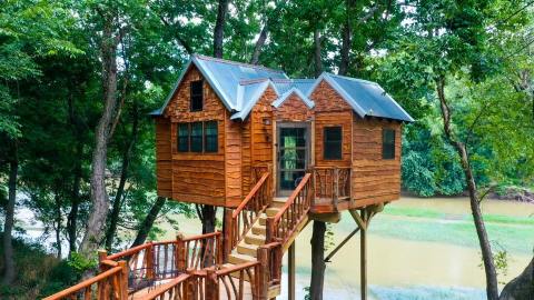 These 2 Treehouses in Oklahoma Will Give You An Unforgettable Experience