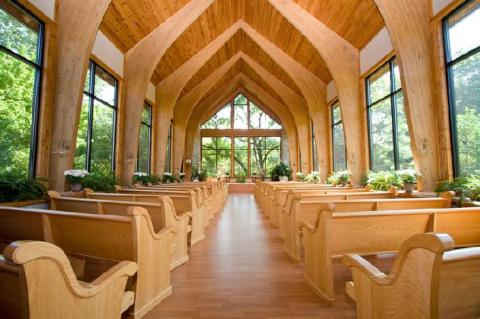There's A Charming Chapel Hiding In A Walnut Grove And It's One Of Oklahoma's Best Kept Secrets