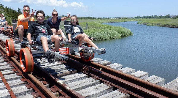 This Unique Rail Biking Experience In New Jersey Belongs On Your Bucket List
