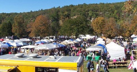 If There's One Fall Festival You Attend In Oklahoma, Make It The Robbers Cave Fall Festival