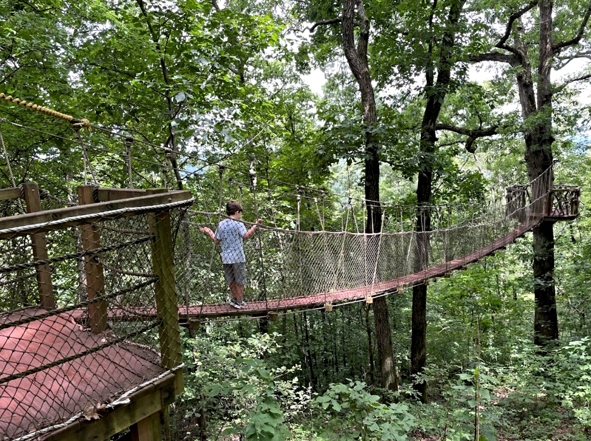 This Swinging Rope Bridge In Alabama Is A Unique Adventure