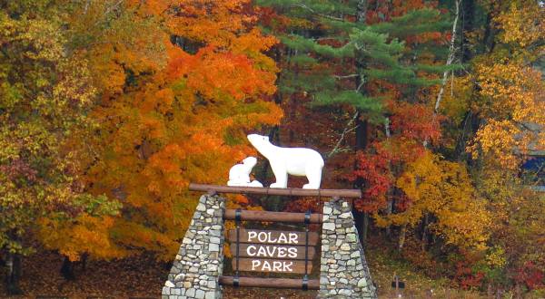 Hike Through 9 Granite Caves, Then Play With Tiny Deer At Polar Caves Park In New Hampshire