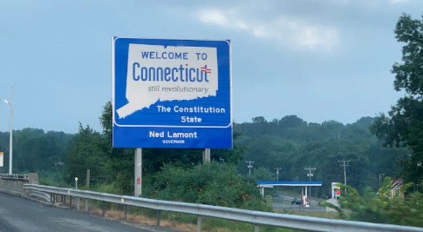 The Best Sight In The World Is Actually A Road Sign That Says Welcome To Connecticut