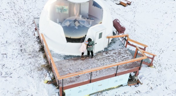 There’s A Dome Airbnb In Alaska Where You Can Truly Sleep Beneath The Aurora