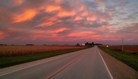 Route 20 Practically Runs Through All Of Iowa And It's A Beautiful Drive
