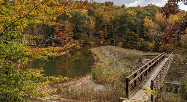 There’s An Indiana Trail That Leads To A Crystalline Creek The Family Will Love