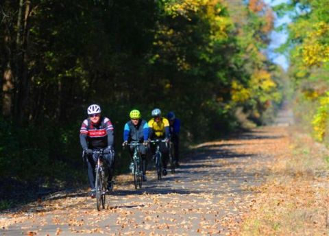 This Mississippi Bike Ride Leads To The Most Stunning Fall Foliage You've Ever Seen