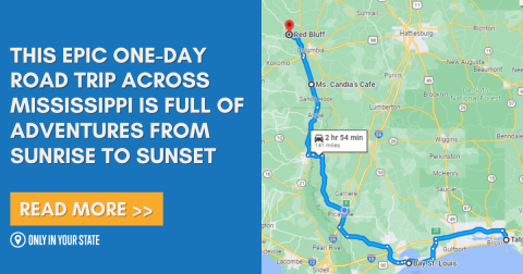 This Epic One-Day Road Trip Across Mississippi Is Full Of Adventures From Sunrise To Sunset