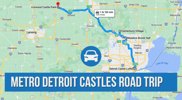 This Road Trip To The Most Majestic Castles Around Detroit Is Like Something From A Fairy Tale