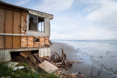 This Abandoned Town In Washington Was Mercilessly Swallowed By The Ocean