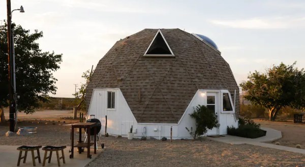 There’s A Dome Airbnb In Southern California Where You Can Truly Sleep Beneath The Stars