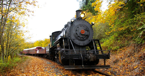 3 Ridiculously Charming Train Rides To Take In Washington This Fall