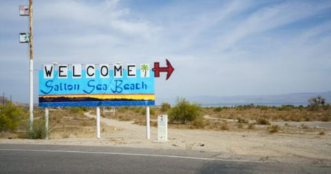 The Abandoned Salton Sea In Southern California Was Contaminated And Left Crumbling In The Desert