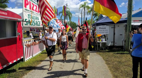 Every Fall, This Small Coastal Town In Florida Holds The Most Exciting Oktoberfest In America