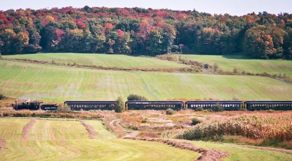 5 Ridiculously Charming Train Rides To Take In New York This Fall