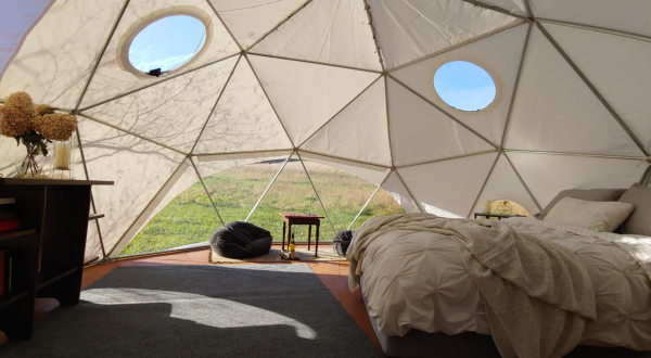 There’s A Dome Airbnb In Virginia Where You Can Truly Sleep Beneath The Stars