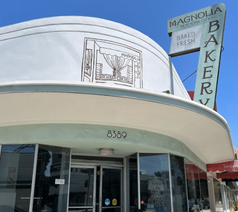 It's Worth It To Drive Across Southern California Just For The Cupcakes At Magnolia Bakery