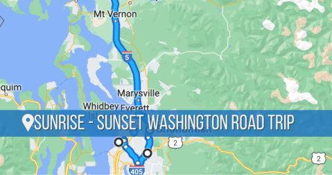 This Epic One-Day Road Trip In Washington Is Full Of Adventures From Sunrise To Sunset