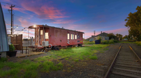 This Idaho Train Is A Tiny Home Vacation Rental And You Have To Check It Out