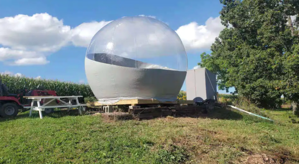There’s A Dome Airbnb In New York Where You Can Truly Sleep Beneath The Stars