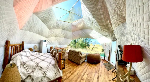 There’s A Dome Airbnb In Montana Where You Can Truly Sleep Beneath The Stars