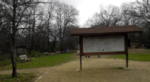 Cedar Ridge Preserve Might Just Be The Most Haunted Park In Texas