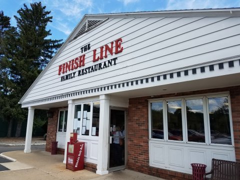 The Race Car-Themed Restaurant In Michigan Where You Can Order Breakfast All Day