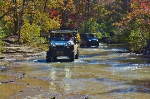 This Arkansas Off Road Vehicle Ride Leads To The Most Stunning Fall Foliage You've Ever Seen