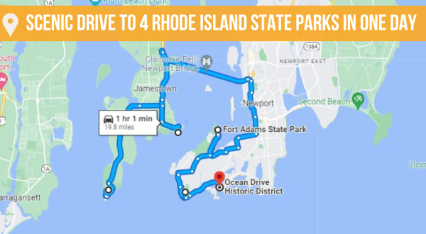 Take This Scenic Route And Drive To 4 Rhode Island State Parks In One Day