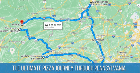 The Ultimate Pizza Journey Through Pennsylvania Makes For One Delicious Adventure