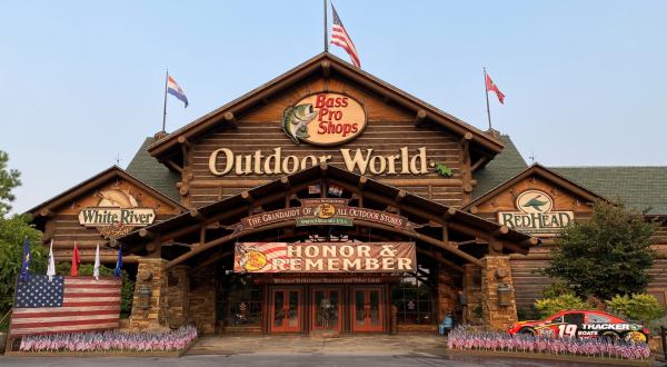 Spanning 500,000-Square Feet, The Original Bass Pro Shop Is In Springfield, Missouri