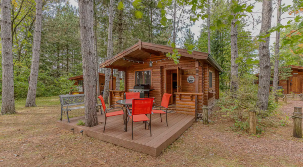 Spend The Night In An Authentic German Log Cabin In The Middle Of Wisconsin’s Northwoods