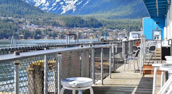 The Waterfront Views From The Hangar On The Wharf In Alaska Are As Praiseworthy As The Food