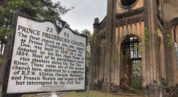 It Doesn’t Get Much Creepier Than This Abandoned Church Hidden In South Carolina