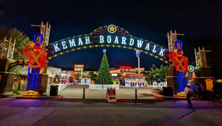Kemah Boardwalk Christmas