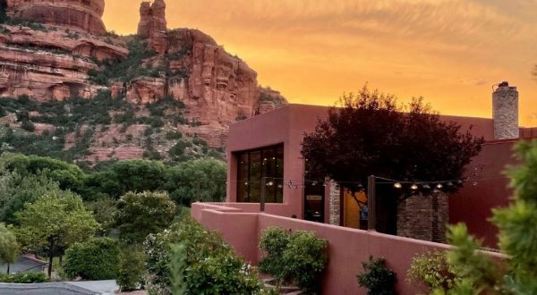 The Sunset Views At The Tii Gavo Restaurant In Arizona Are Simply Sensational