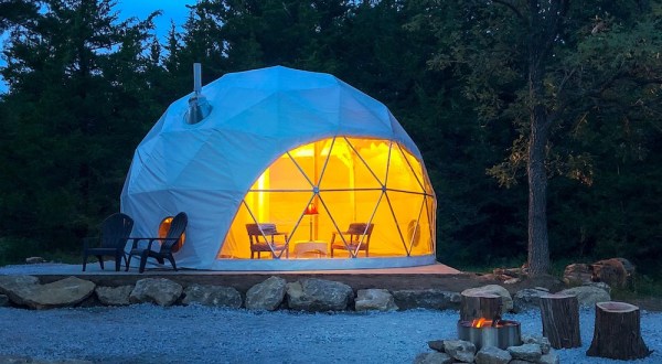 There Are Glamping Domes In Nebraska Where You Can Truly Sleep Beneath The Stars
