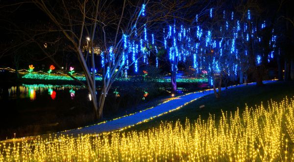 Surround Yourself With Thousands Of Dazzling Lights On Virginia’s Winter Wander Trail