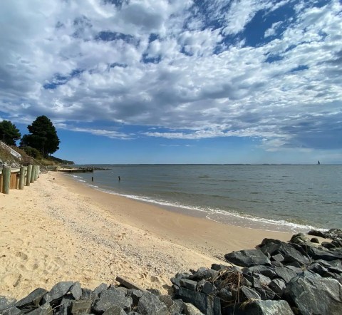 This Stunning Maryland AirBnB Comes With Its Own Private Beach For Taking In The Gorgeous Views