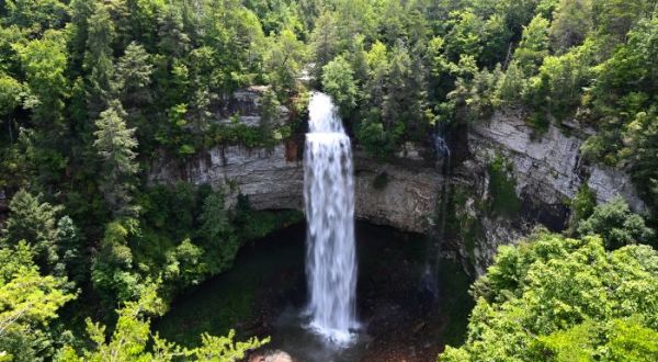 Visit Fall Creek Falls, Tennessee’s Tallest And Most Beautiful Waterfall