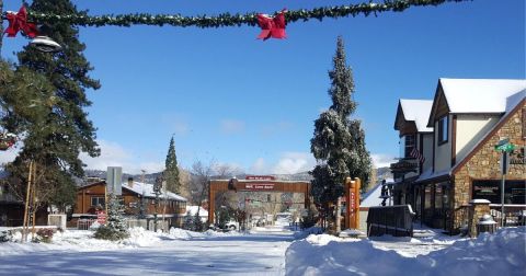 At Christmastime, Big Bear In Southern California Has The Most Enchanting Main Street In The Country