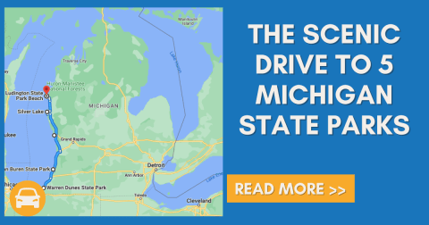 Take This Scenic Route And Drive Through 5 Michigan State Parks In One Day