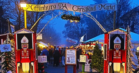 The German Christmas Market, Christkindl Market, Is A One-Of-A-Kind Place To Visit In Pennsylvania