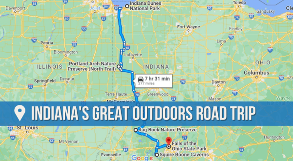 Take This Epic Road Trip To Experience Indiana’s Great Outdoors