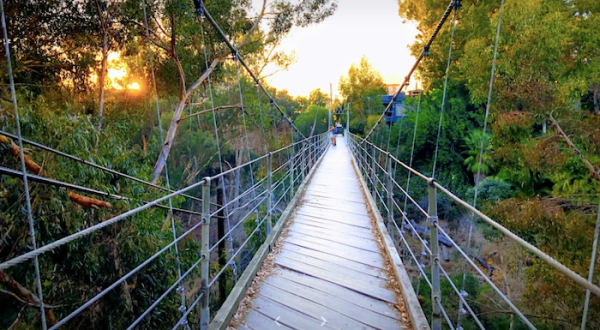 The Southern California Park Where You Can Begin A Hike Across 7 Different Bridges Is A Grand Adventure