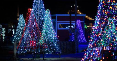 Arizona's Largest Walk-Through Christmas Light Show, Lights At The Farm, Will Make Your Holiday Season Magical