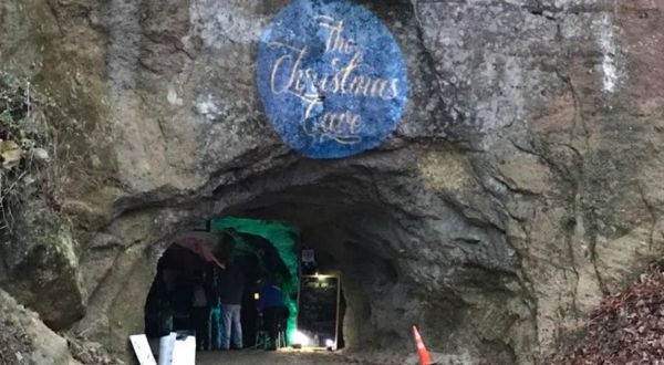 Visit The Christmas Cave At White Gravel Mines, A Unique Christmas Cave In Ohio This Season